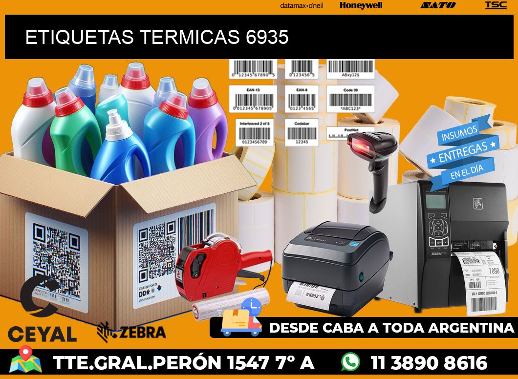 ETIQUETAS TERMICAS 6935