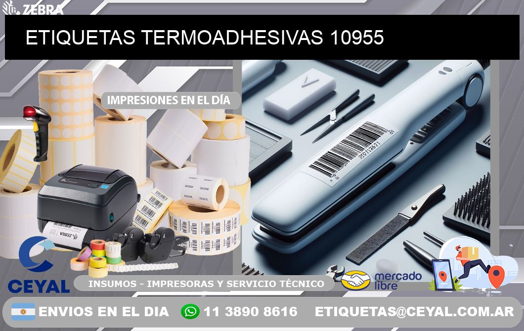 ETIQUETAS TERMOADHESIVAS 10955