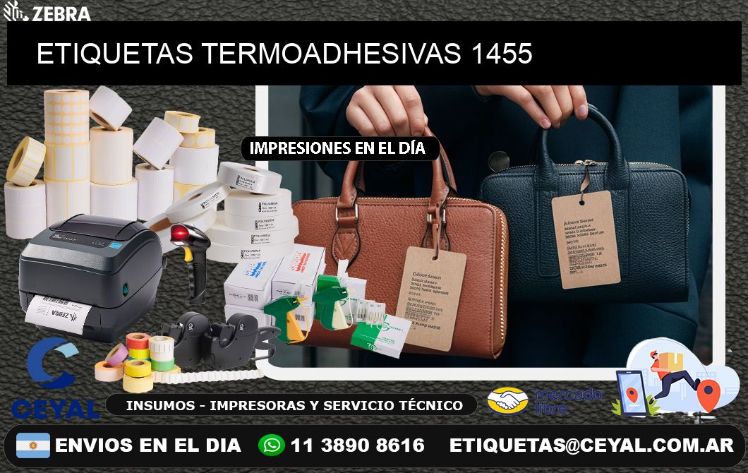 ETIQUETAS TERMOADHESIVAS 1455