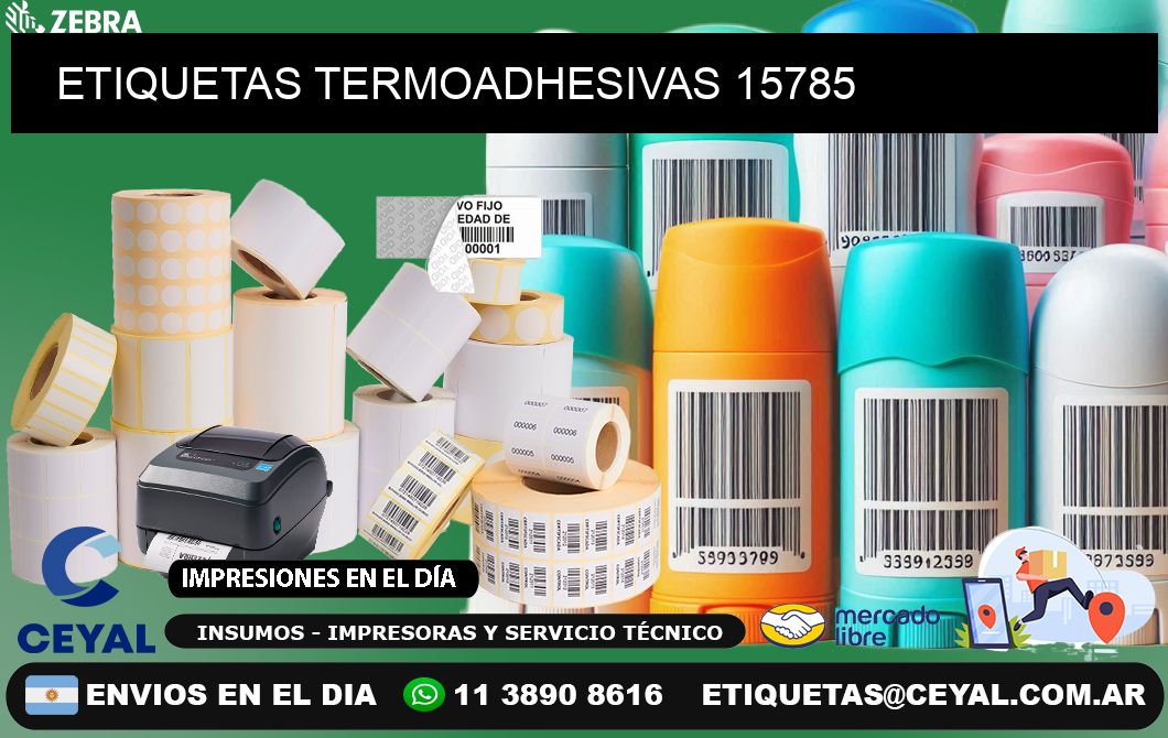 ETIQUETAS TERMOADHESIVAS 15785