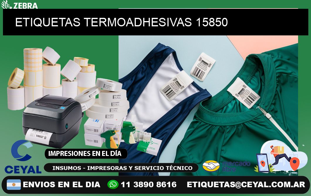 ETIQUETAS TERMOADHESIVAS 15850