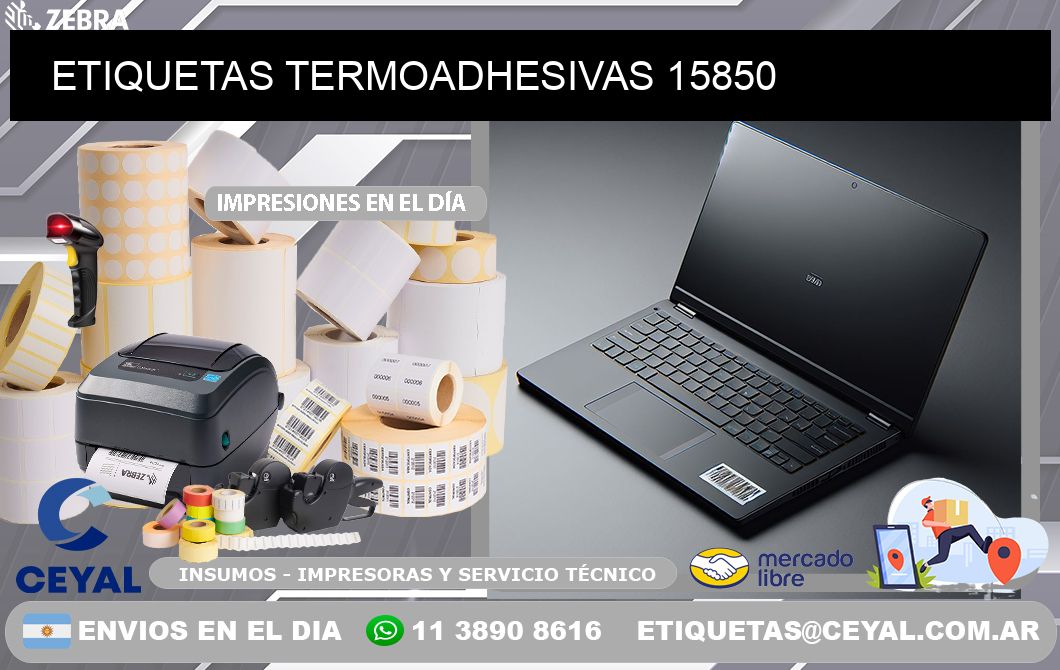 ETIQUETAS TERMOADHESIVAS 15850