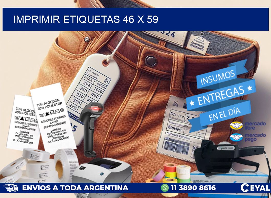 IMPRIMIR ETIQUETAS 46 x 59