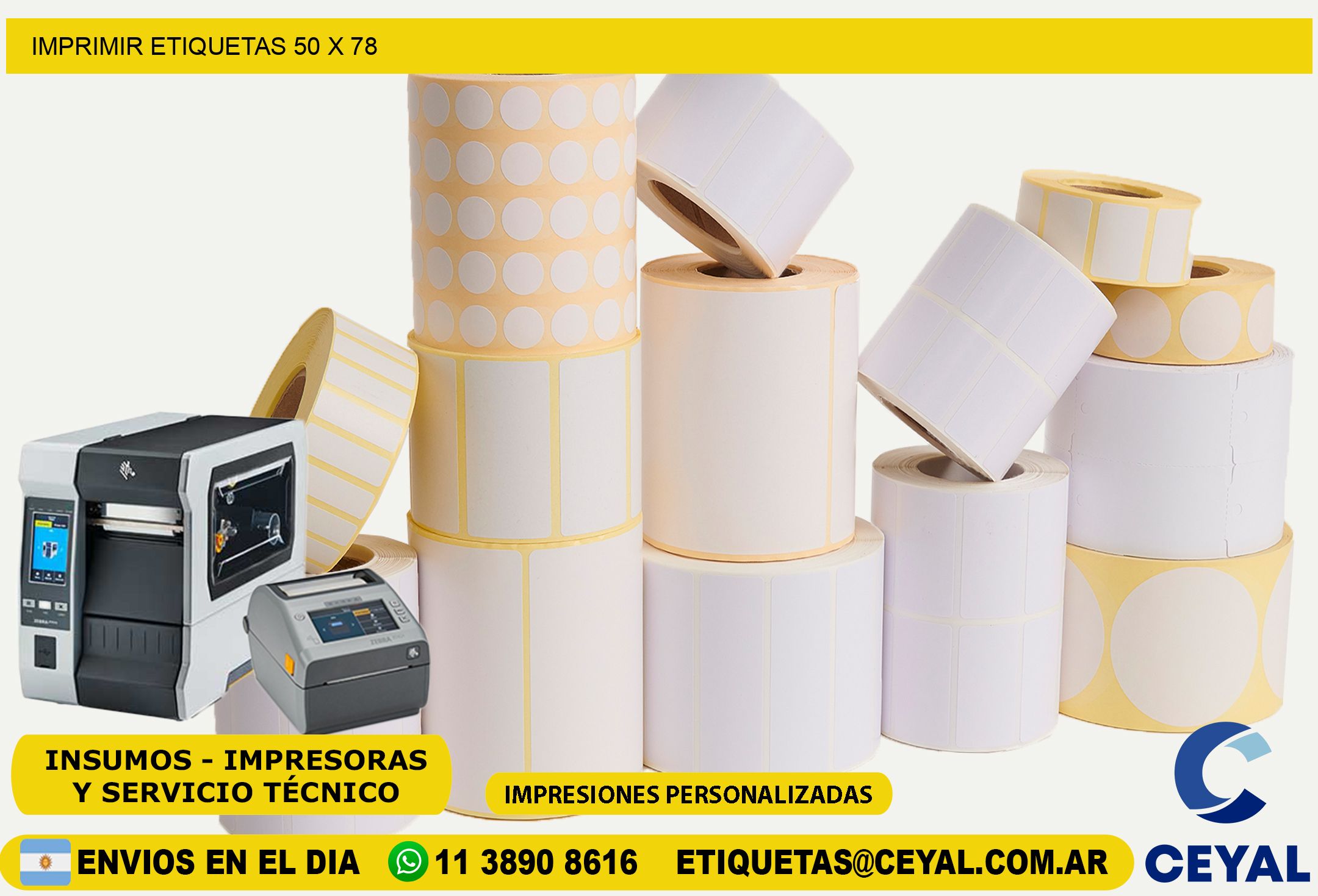 IMPRIMIR ETIQUETAS 50 x 78