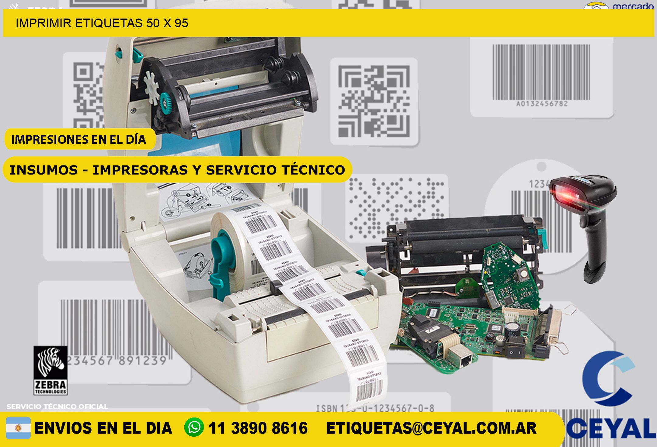 IMPRIMIR ETIQUETAS 50 x 95