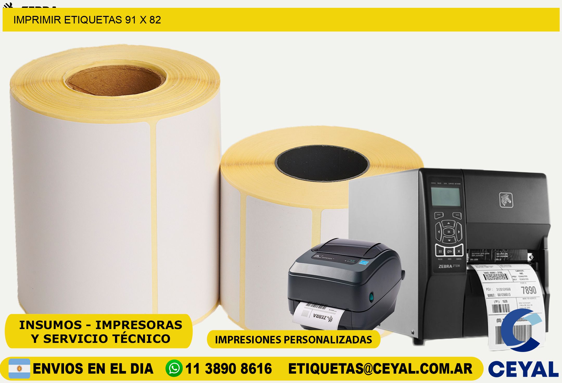 IMPRIMIR ETIQUETAS 91 x 82