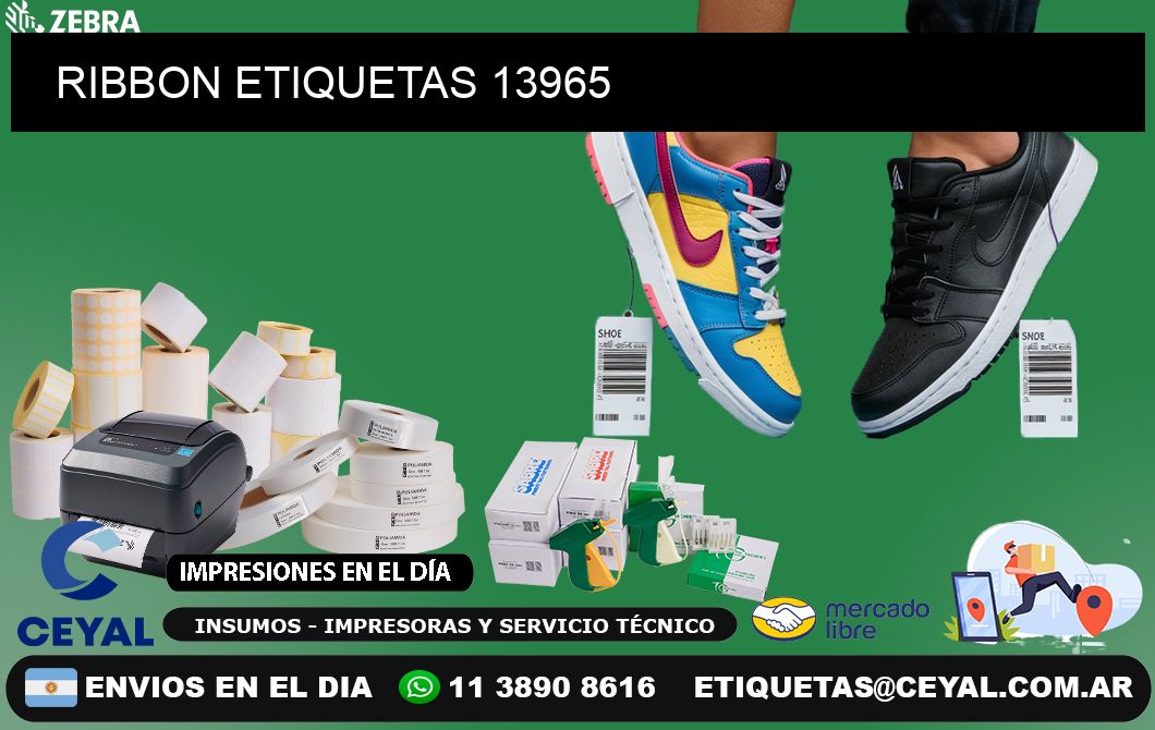 RIBBON ETIQUETAS 13965