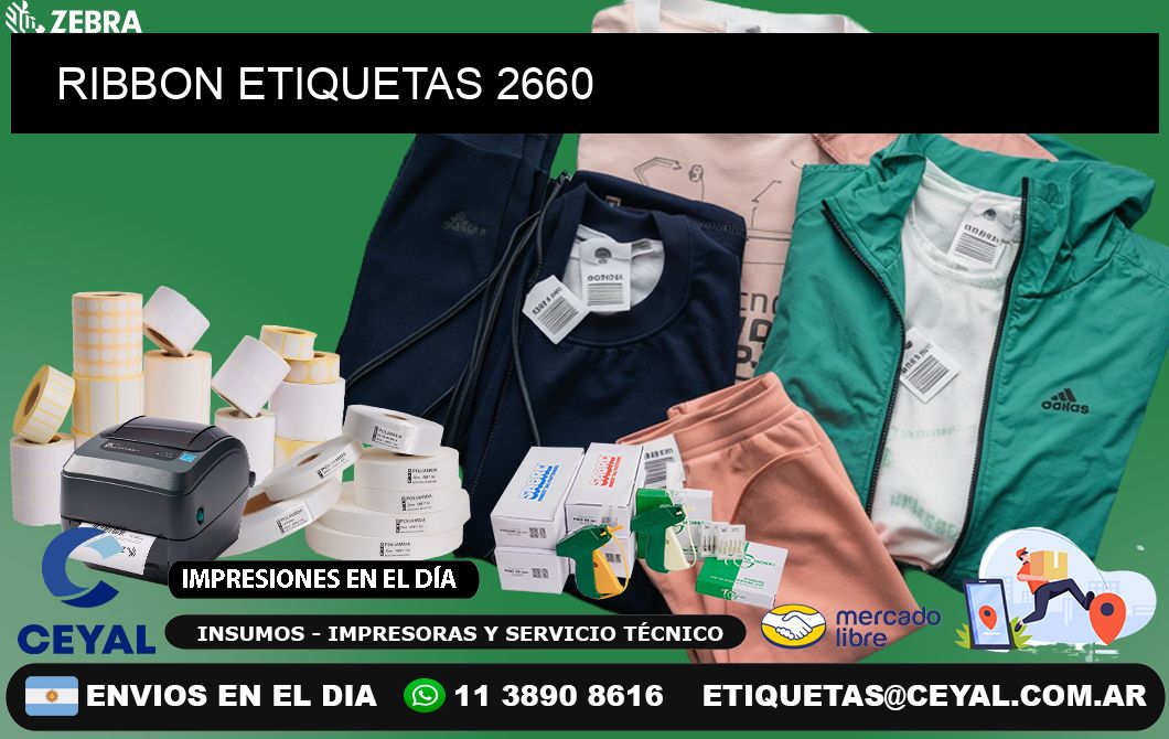 RIBBON ETIQUETAS 2660