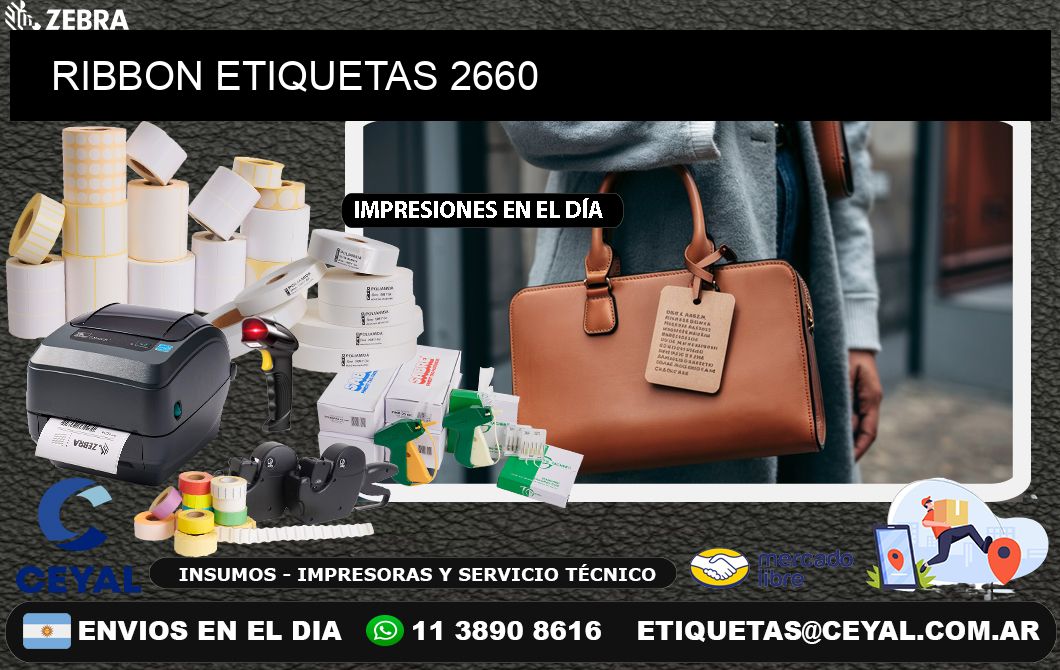 RIBBON ETIQUETAS 2660