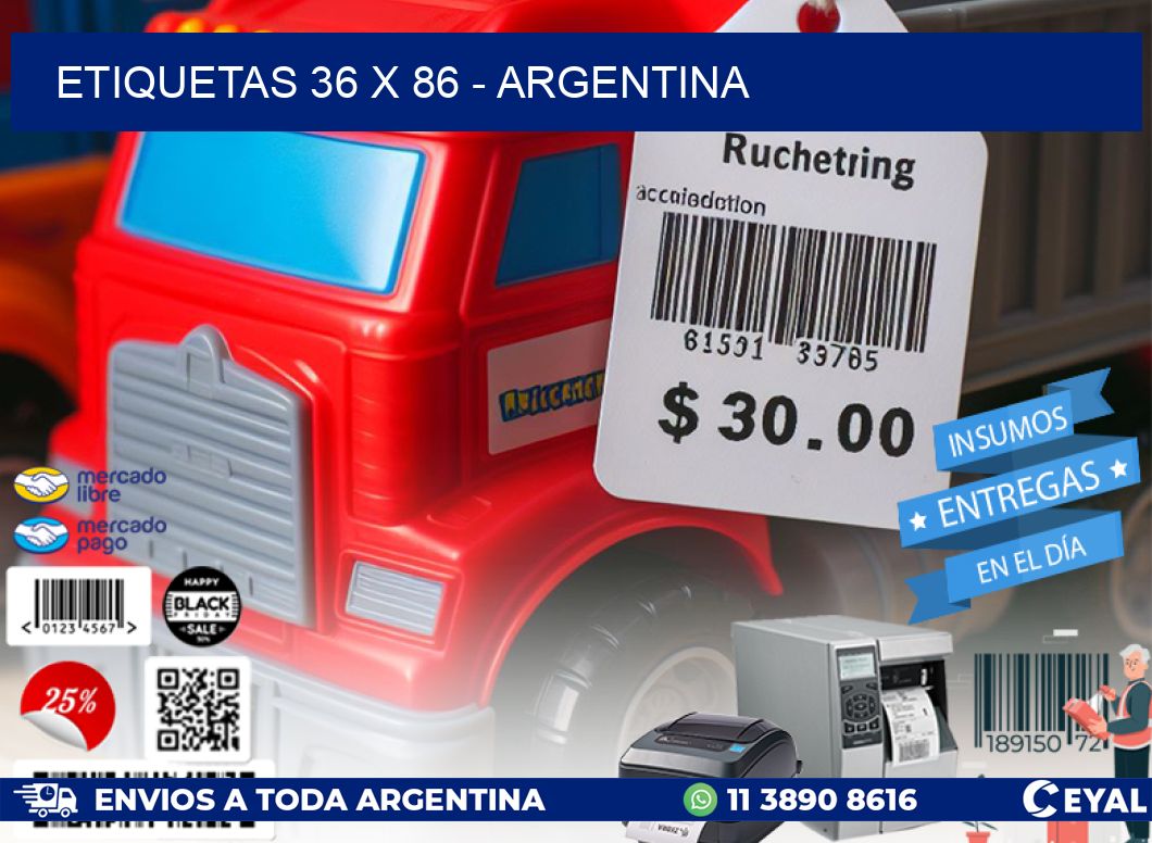 ETIQUETAS 36 x 86 – ARGENTINA