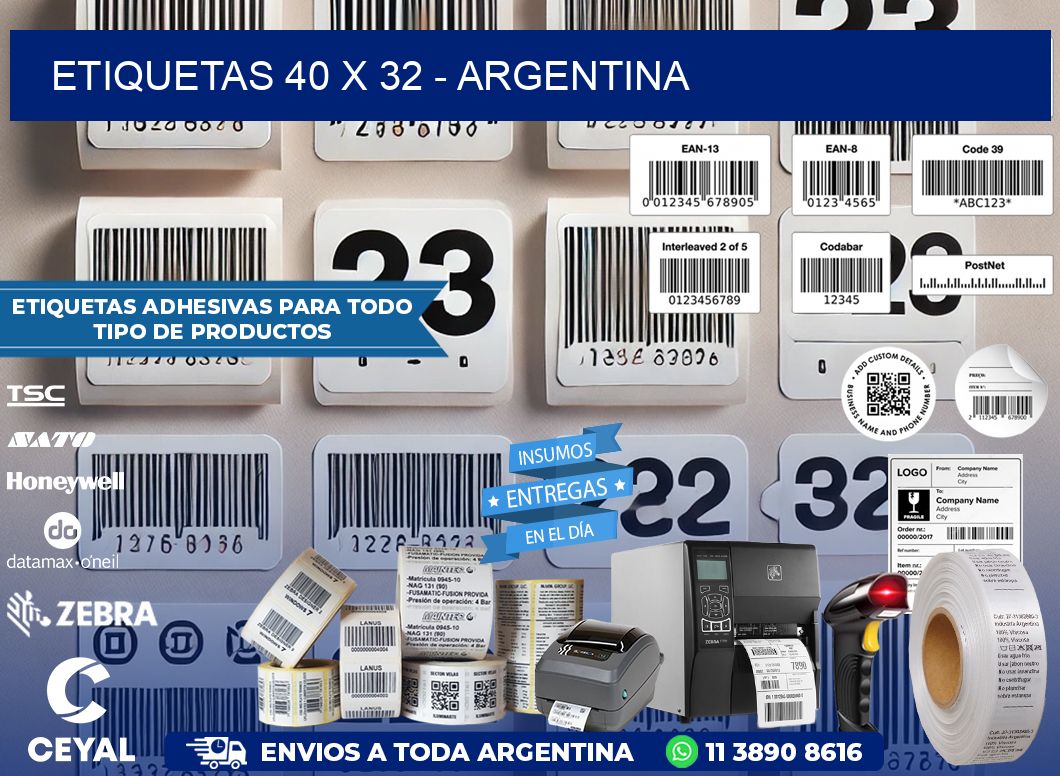 ETIQUETAS 40 x 32 – ARGENTINA