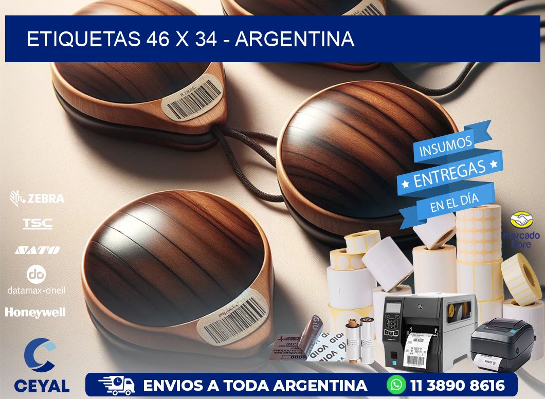 ETIQUETAS 46 x 34 - ARGENTINA