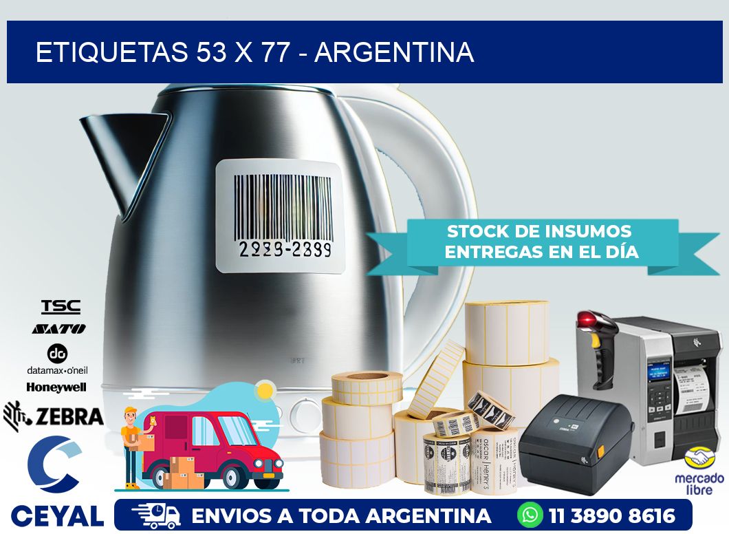 ETIQUETAS 53 x 77 – ARGENTINA