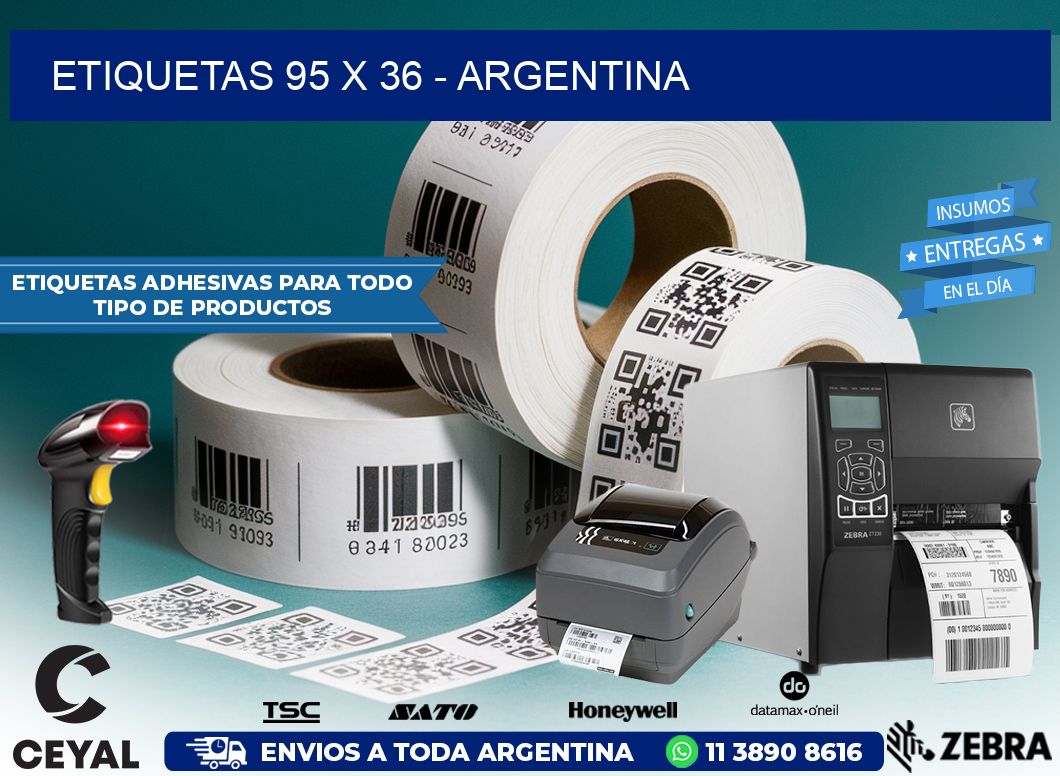 ETIQUETAS 95 x 36 – ARGENTINA