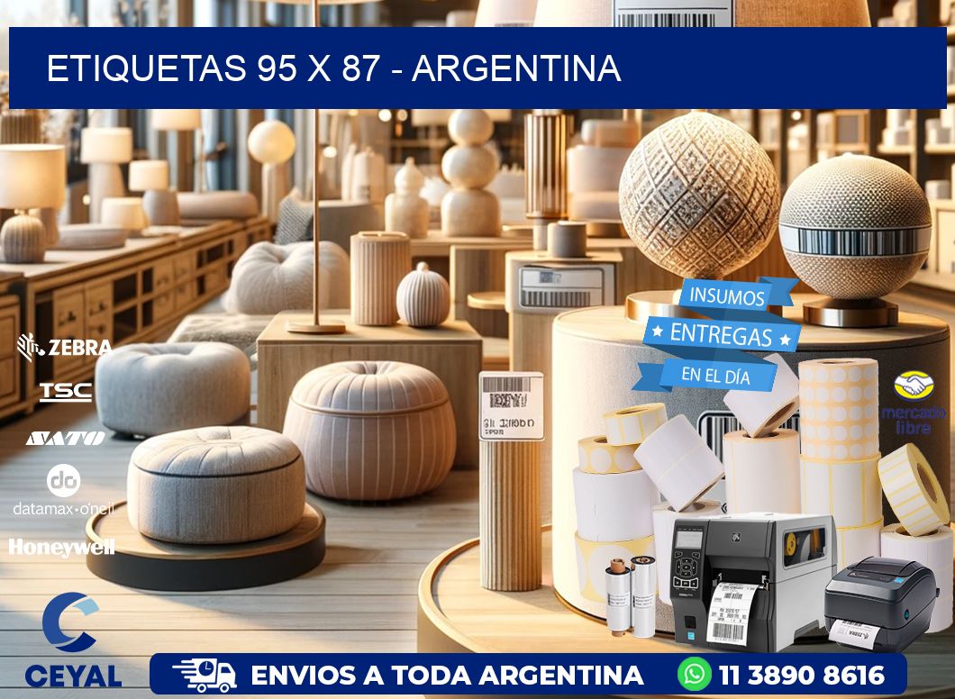 ETIQUETAS 95 x 87 - ARGENTINA