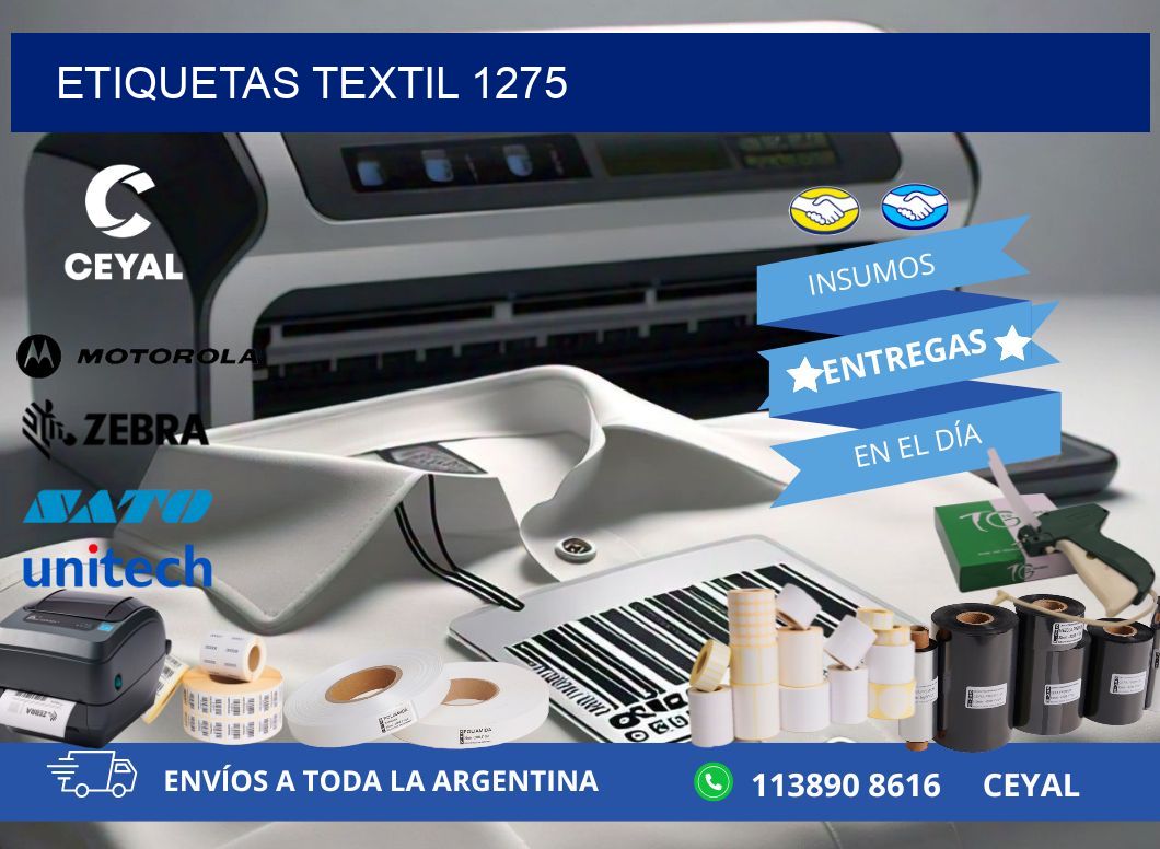 ETIQUETAS TEXTIL 1275