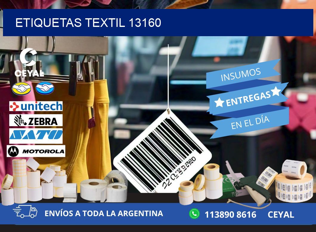 ETIQUETAS TEXTIL 13160