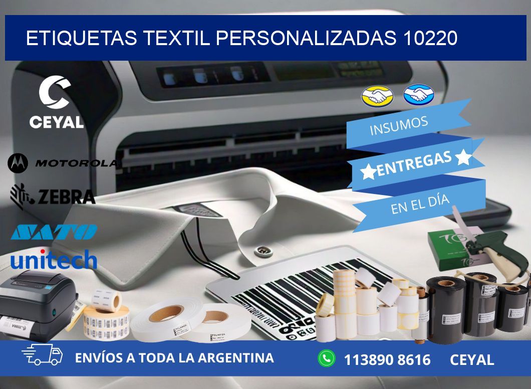 ETIQUETAS TEXTIL PERSONALIZADAS 10220