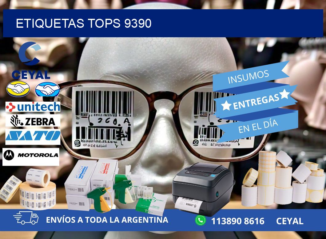 ETIQUETAS TOPS 9390