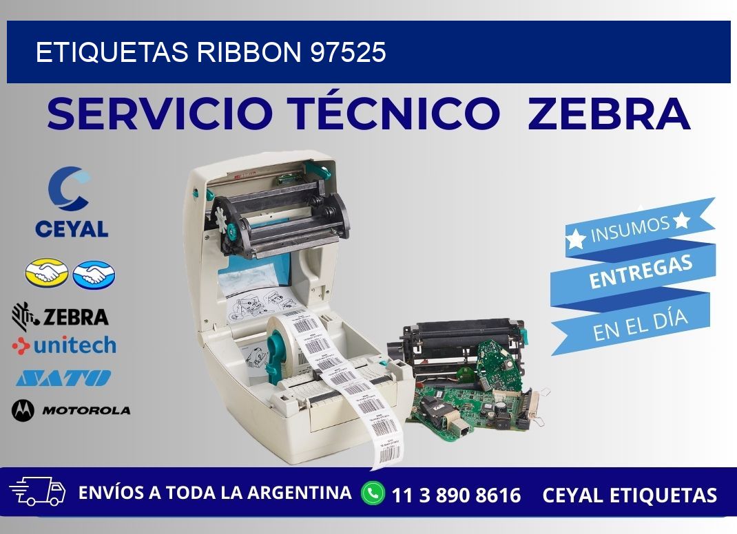 ETIQUETAS RIBBON 97525