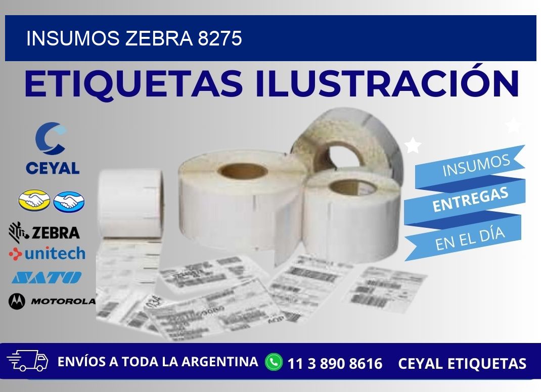 INSUMOS ZEBRA 8275