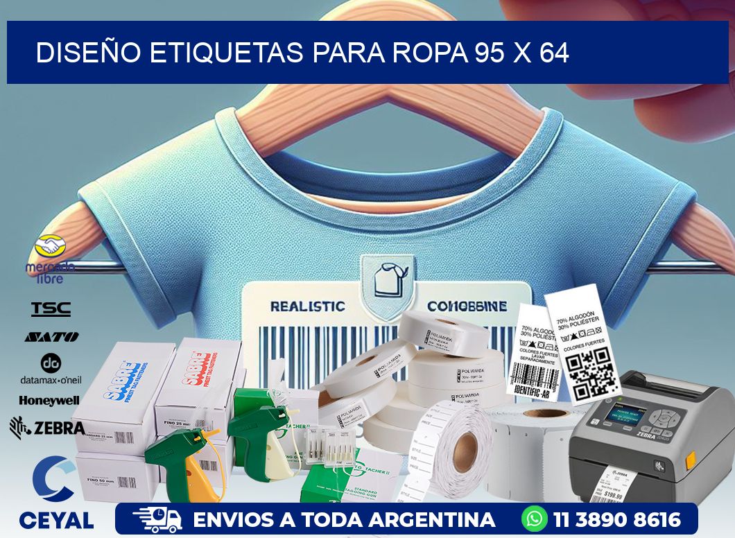 DISEÑO ETIQUETAS PARA ROPA 95 x 64