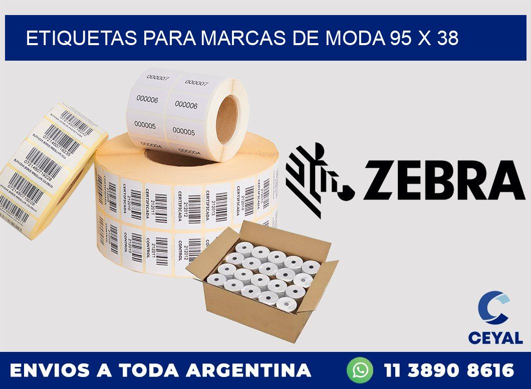 ETIQUETAS PARA MARCAS DE MODA 95 x 38