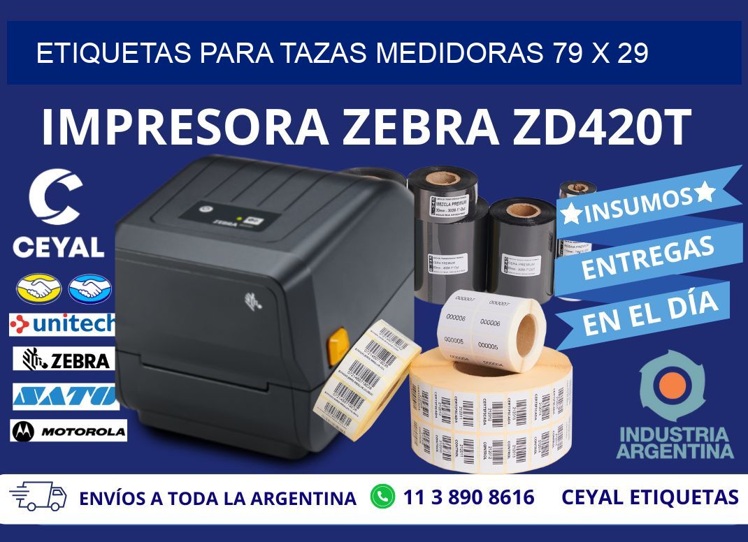 ETIQUETAS PARA TAZAS MEDIDORAS 79 x 29