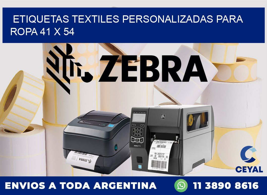 ETIQUETAS TEXTILES PERSONALIZADAS PARA ROPA 41 x 54