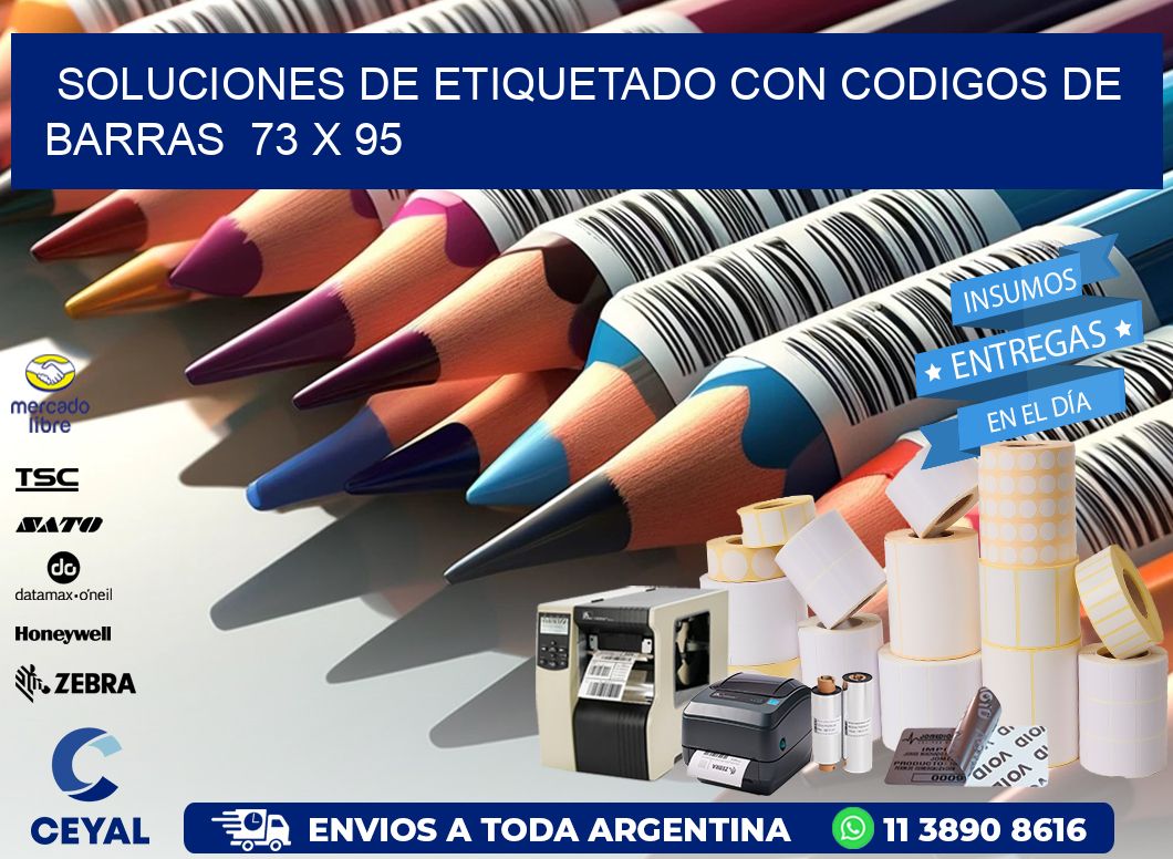 Soluciones de Etiquetado con Codigos de Barras  73 x 95