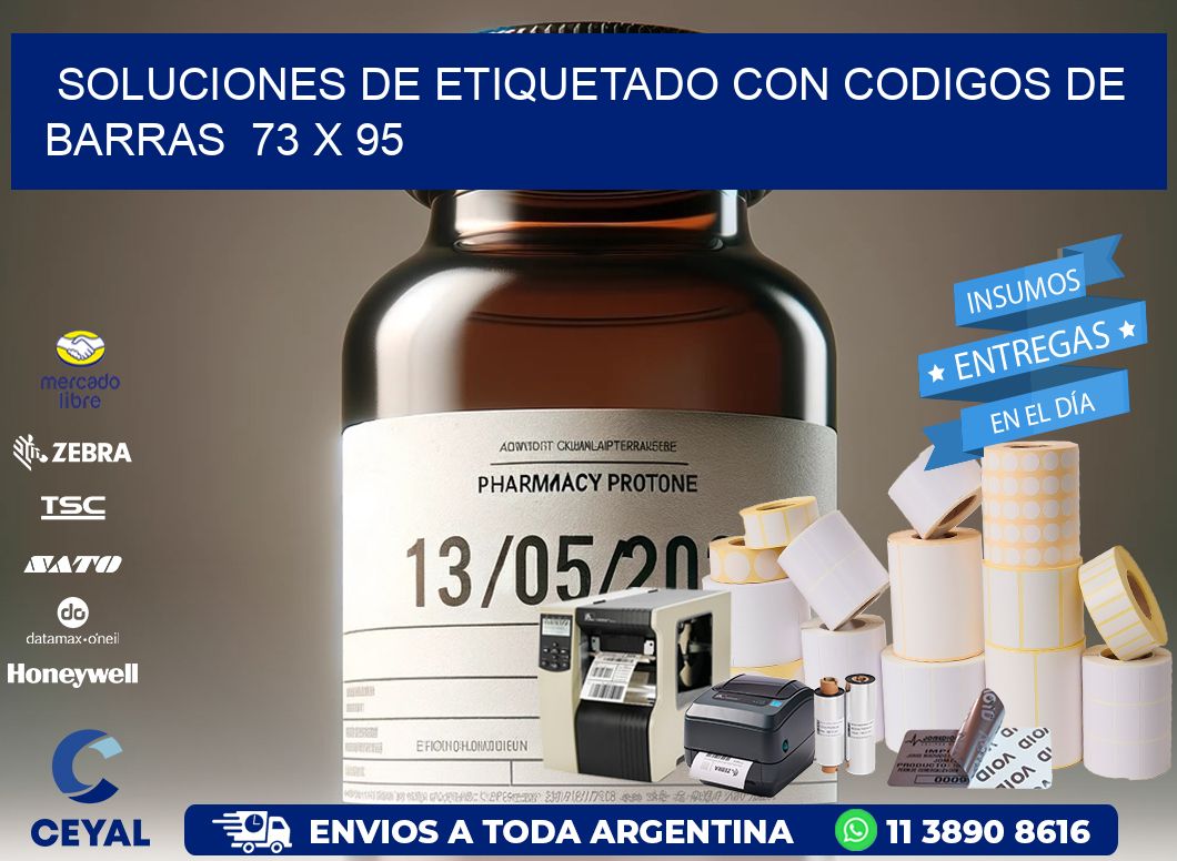 Soluciones de Etiquetado con Codigos de Barras  73 x 95