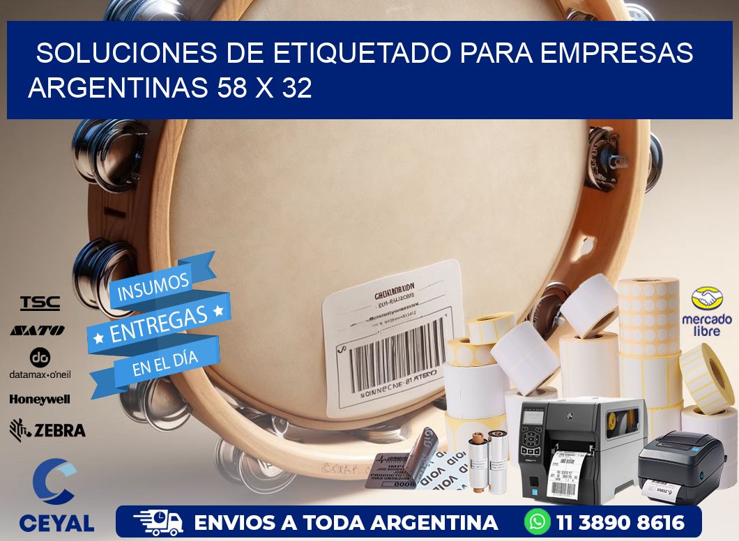 Soluciones de Etiquetado para Empresas Argentinas 58 x 32