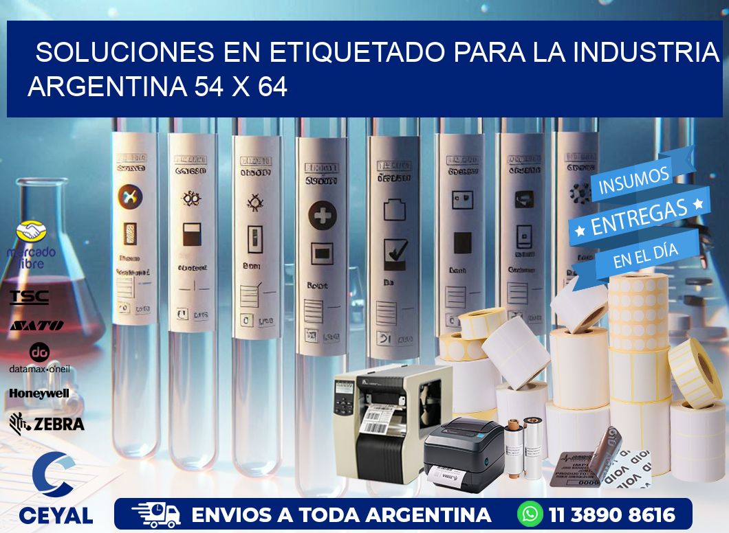 Soluciones en Etiquetado para la Industria Argentina 54 x 64