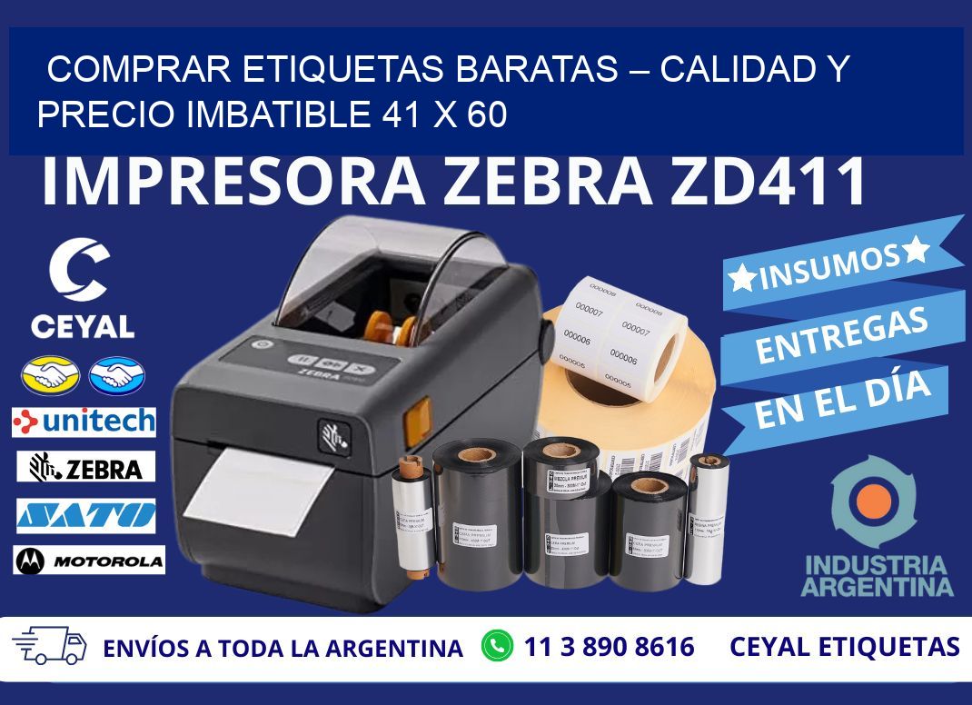 COMPRAR ETIQUETAS BARATAS – CALIDAD Y PRECIO IMBATIBLE 41 x 60