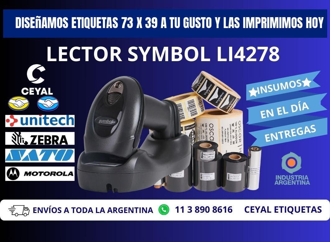 Diseñamos Etiquetas 73 x 39 a Tu Gusto y las Imprimimos Hoy