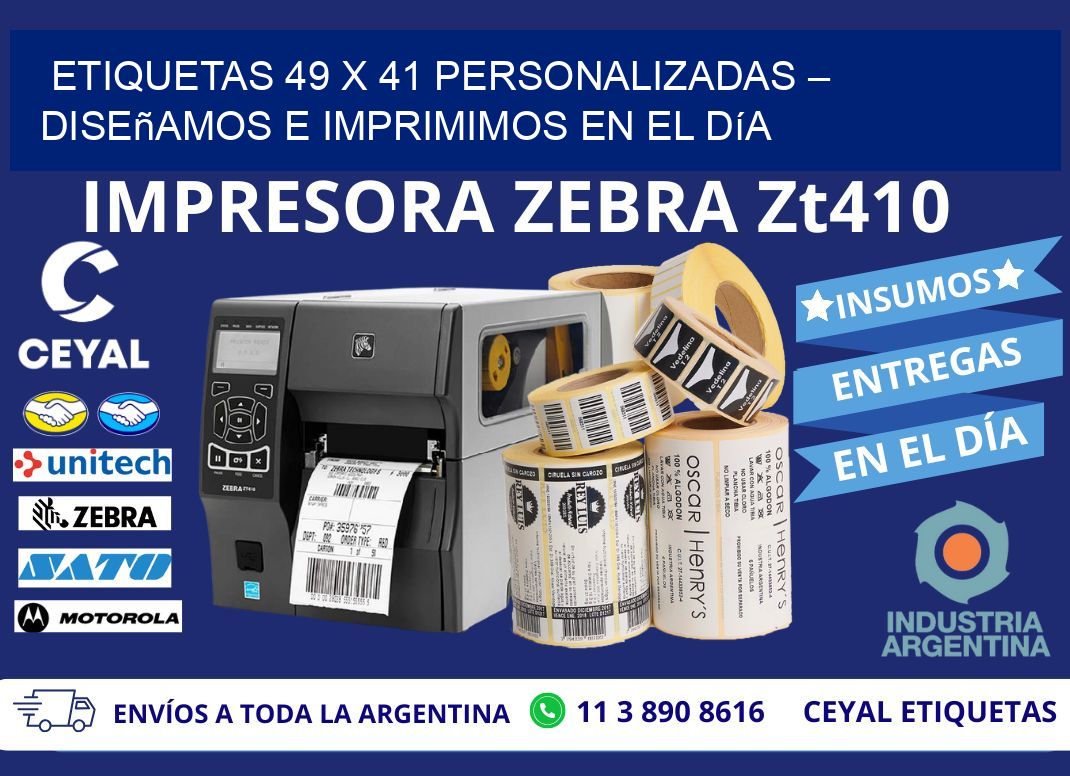 Etiquetas 49 x 41 Personalizadas – Diseñamos e Imprimimos en el Día