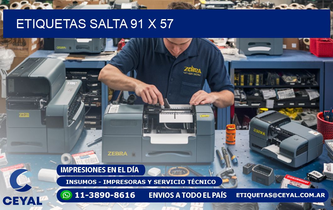 Etiquetas Salta 91 x 57