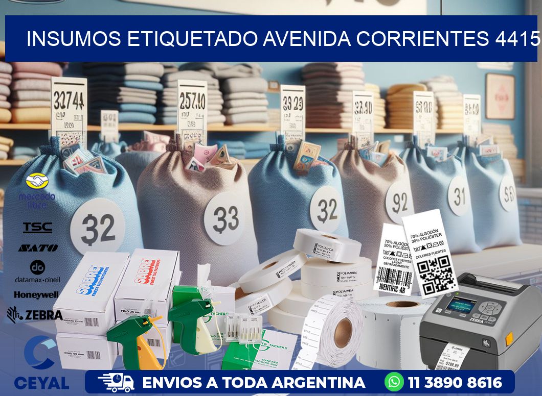 INSUMOS ETIQUETADO Avenida Corrientes 4415