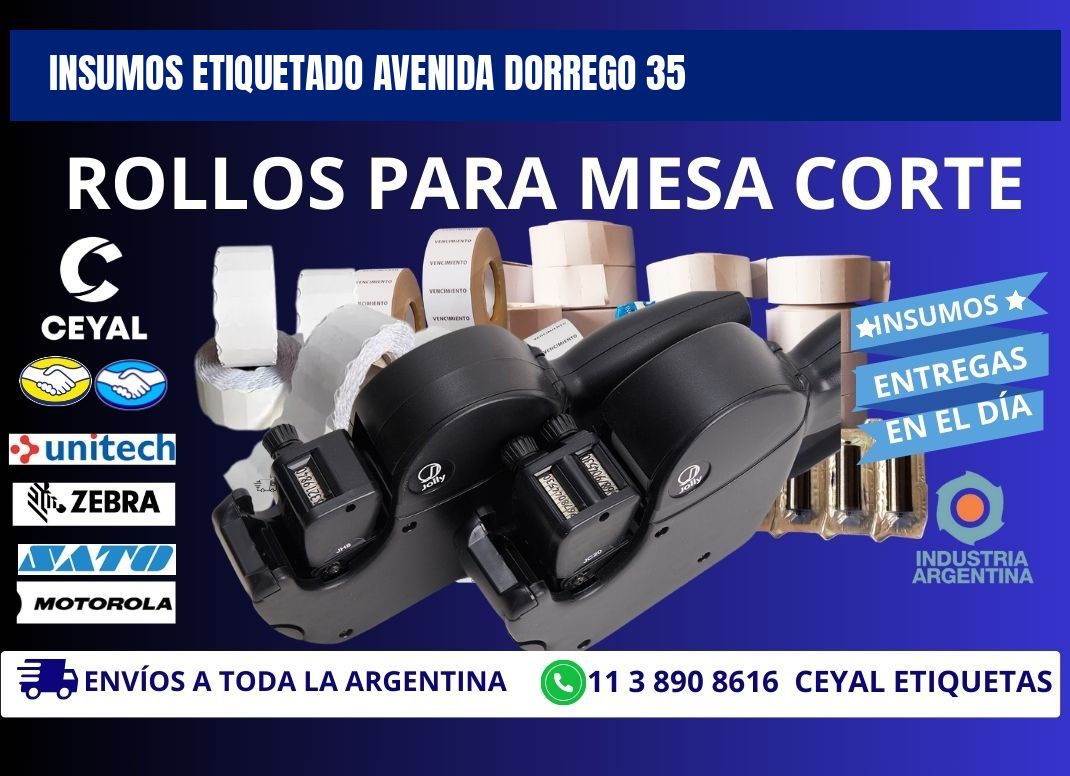 INSUMOS ETIQUETADO Avenida Dorrego 35