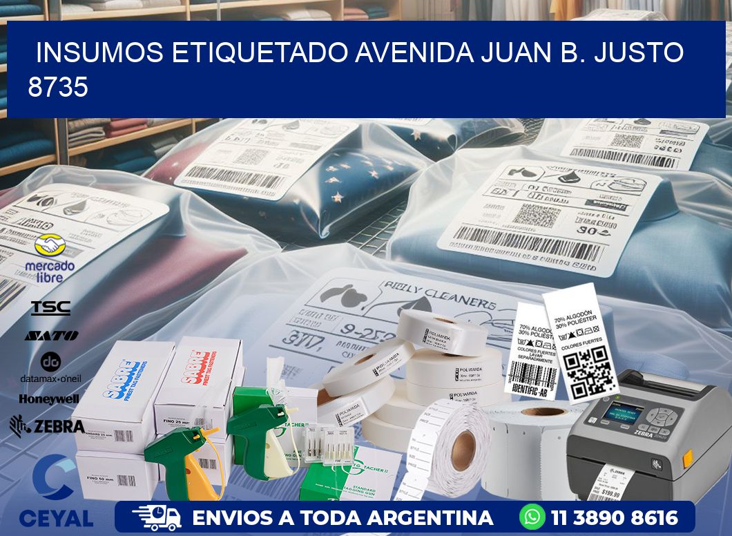 INSUMOS ETIQUETADO Avenida Juan B. Justo 8735