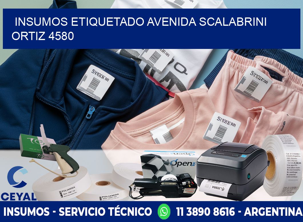 INSUMOS ETIQUETADO Avenida Scalabrini Ortiz 4580