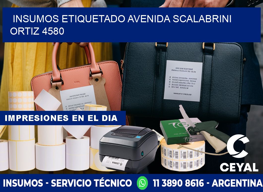 INSUMOS ETIQUETADO Avenida Scalabrini Ortiz 4580
