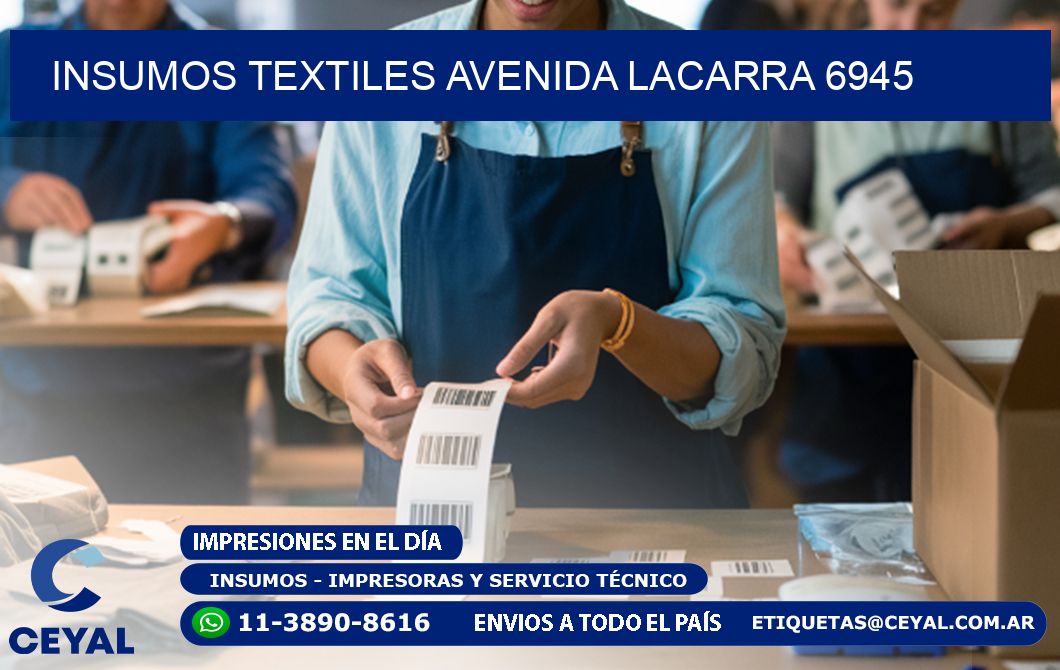 INSUMOS TEXTILES AVENIDA LACARRA 6945