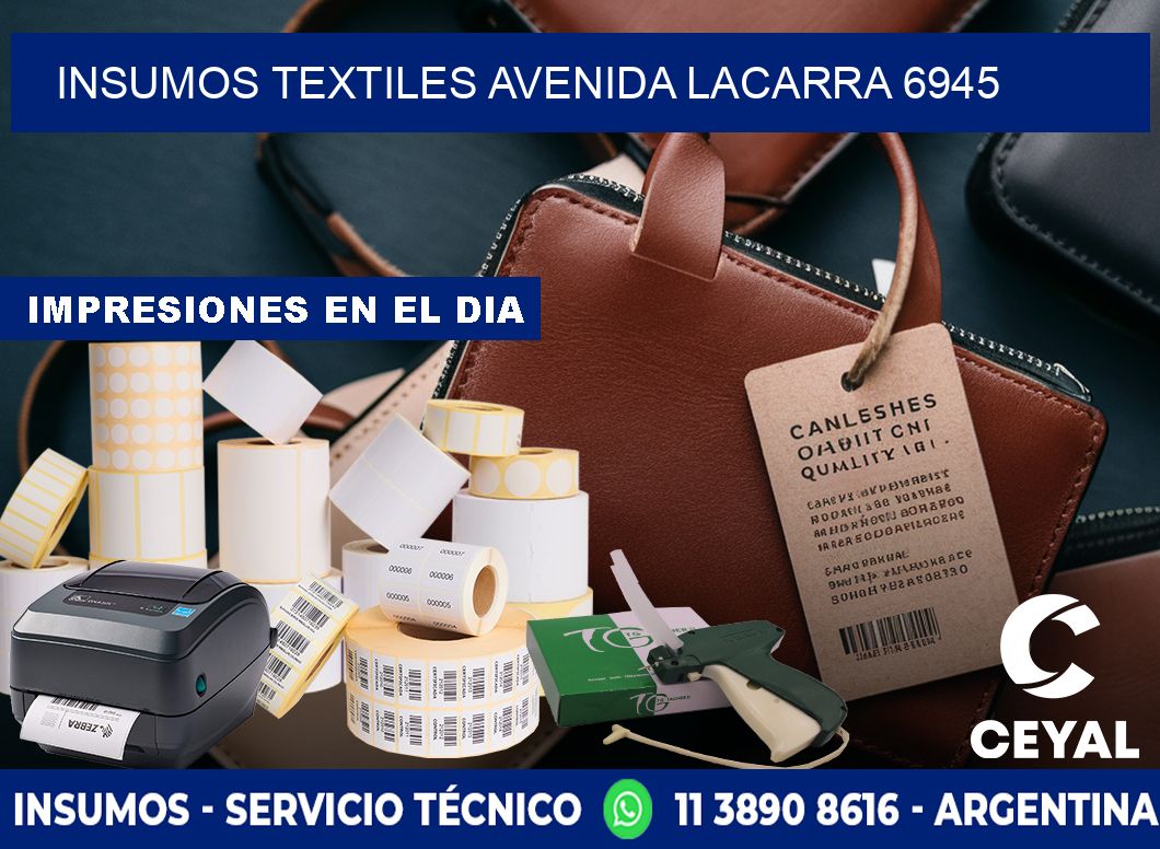 INSUMOS TEXTILES AVENIDA LACARRA 6945