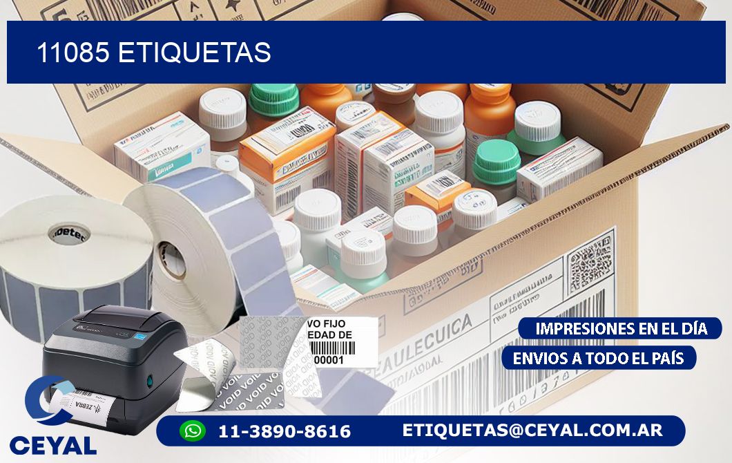11085 ETIQUETAS