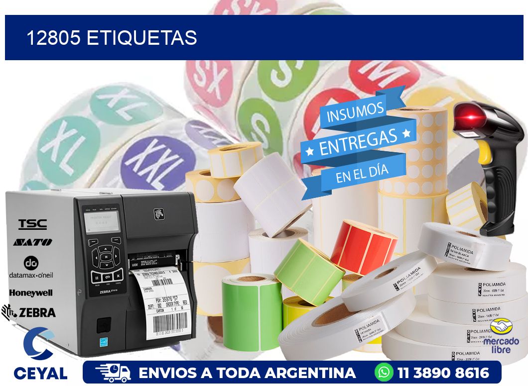 12805 ETIQUETAS