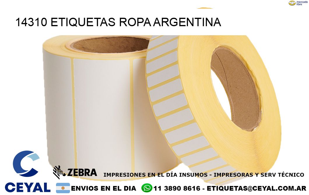 14310 ETIQUETAS ROPA ARGENTINA