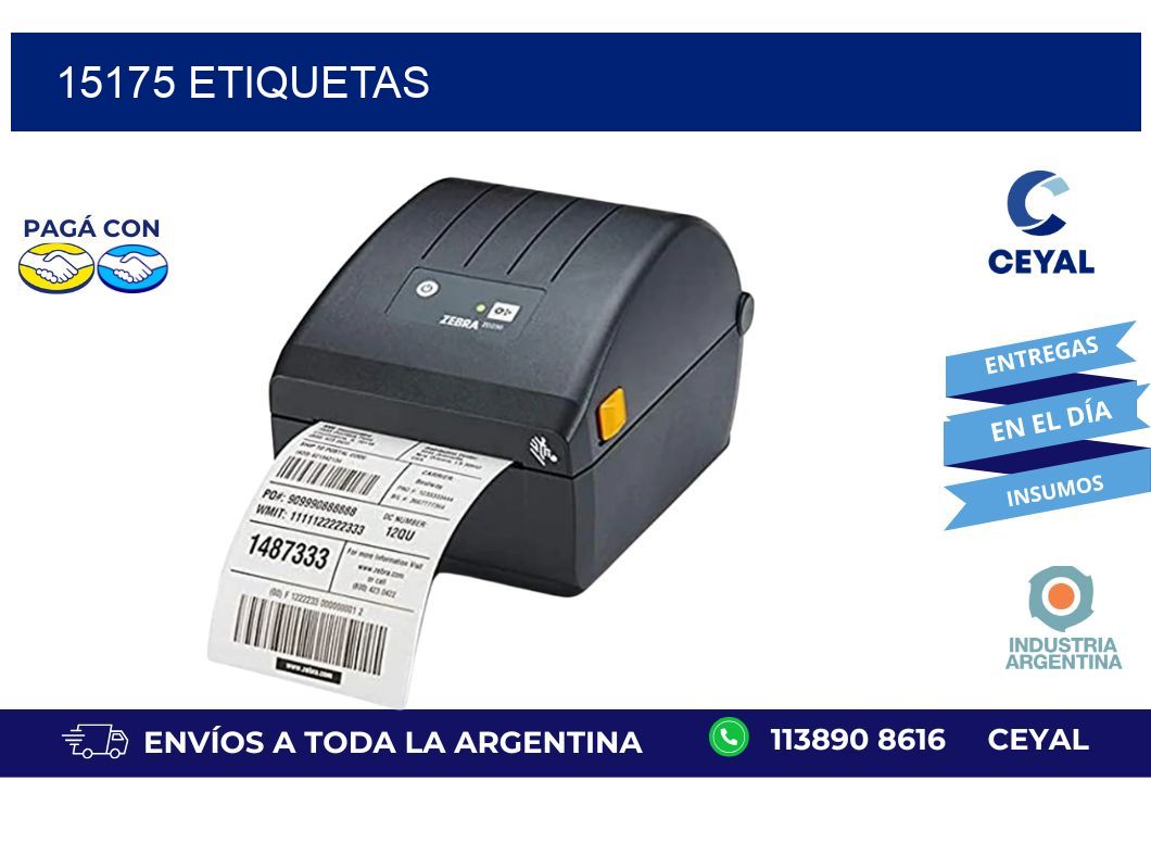 15175 ETIQUETAS