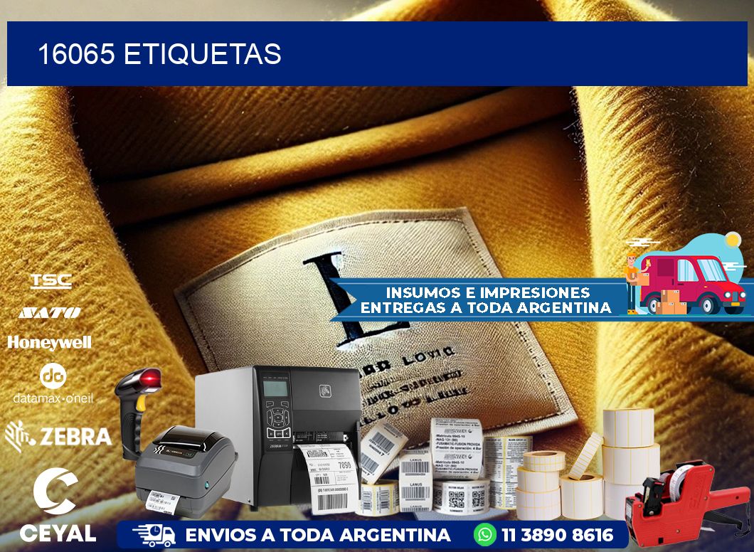 16065 ETIQUETAS