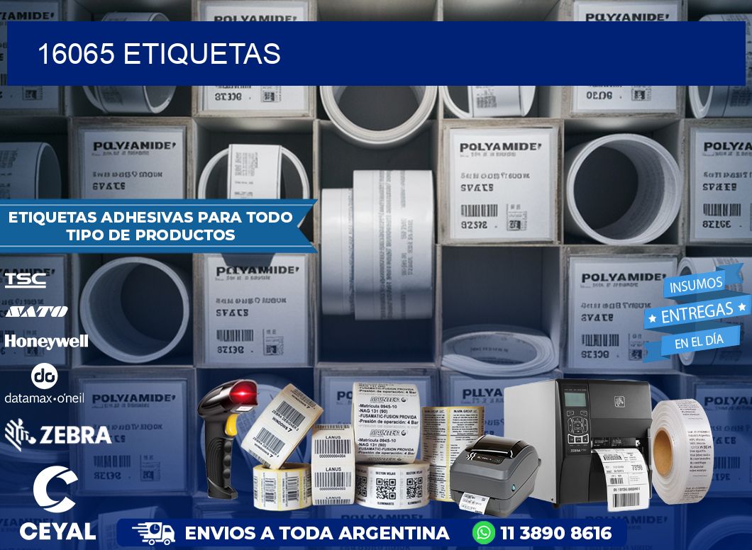 16065 ETIQUETAS